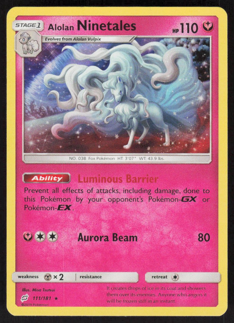 Alolan Ninetales #111/181