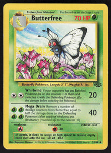 Butterfree - Jungle #33/64 - Lightly Played - Normal