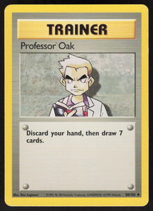 Professor Oak - Base Set #88/102 - Lightly Played - Normal