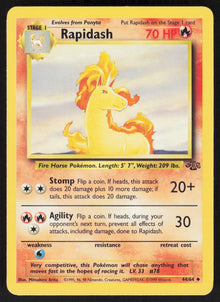 Rapidash - Jungle #44/64 - Lightly Played - Normal