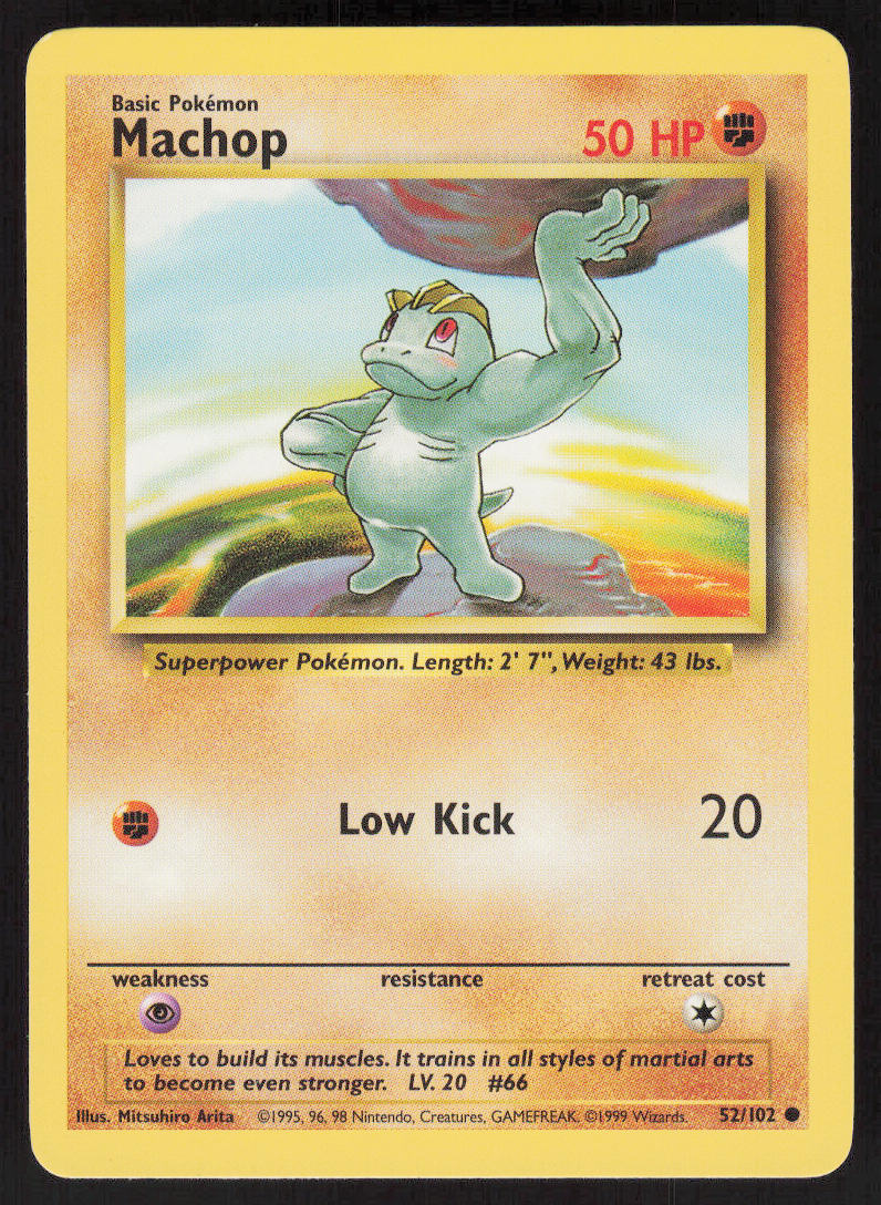 Machop #52/102