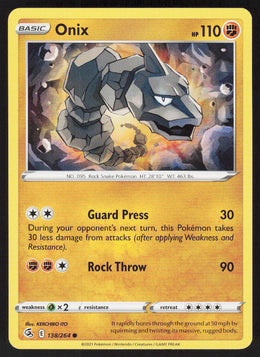 Onix - Fusion Strike #138/264 - Near Mint - Normal