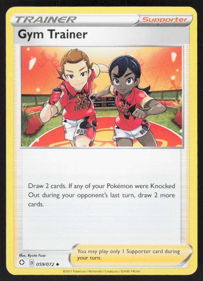 Gym Trainer - Shining Fates #59/72 - Near Mint - Normal
