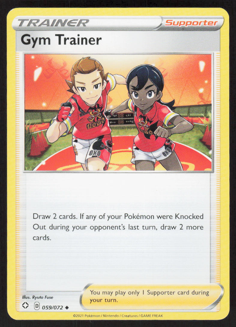 Gym Trainer - Shining Fates #59/72 - Near Mint - Normal