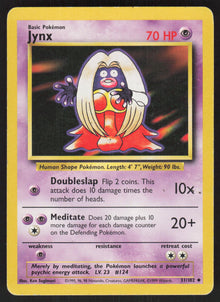 Jynx - Base Set #31/102 - Lightly Played - Normal