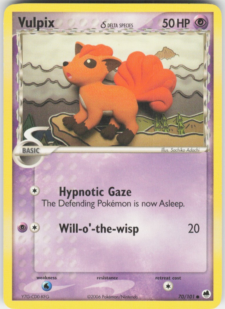 Vulpix δ #70