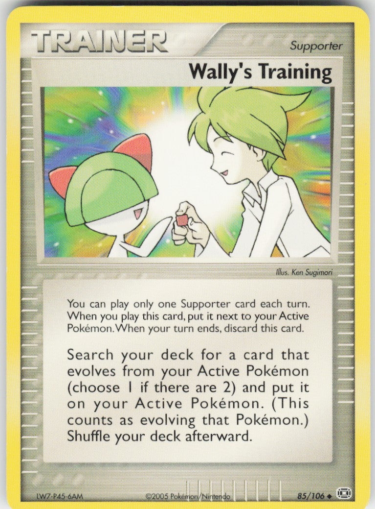 Wally's Training #85