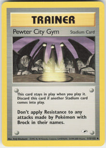 Pewter City Gym #115
