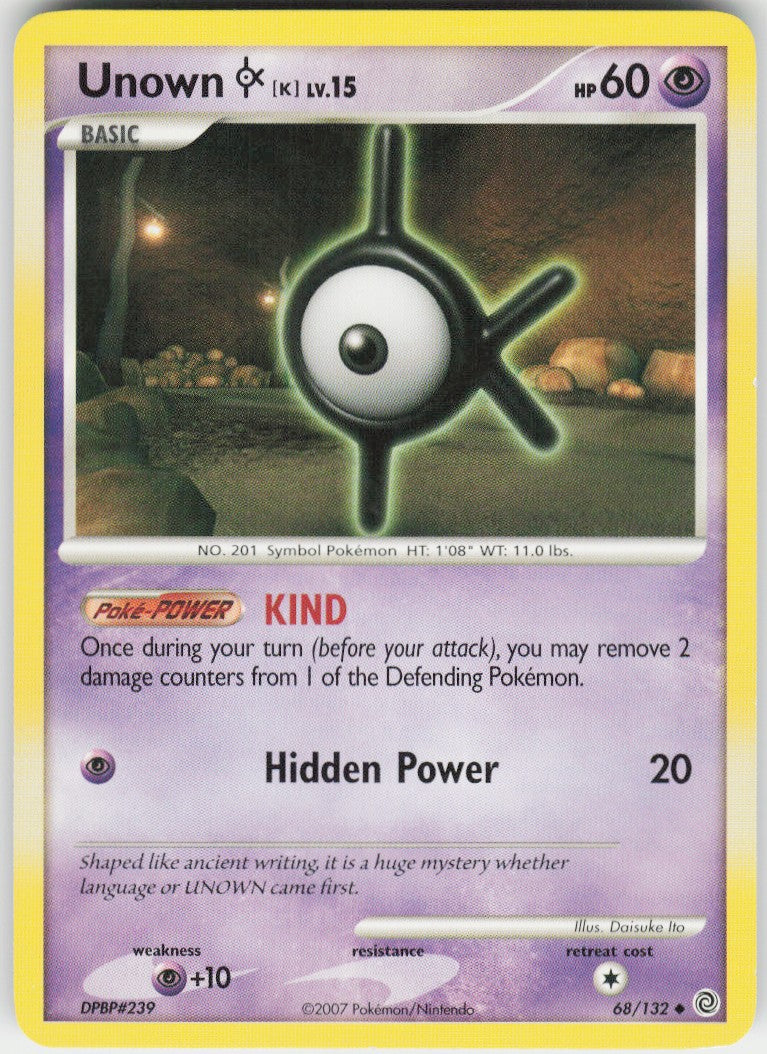 Unown K #68