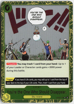 One Piece - You're the One Who Should Disappear [PRB-02] OP06-115 - One Piece Japanese Premium Booster 2 #OP08-115 - Near Mint - Non-foil
