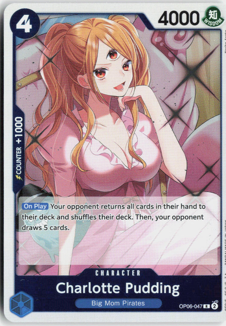 One Piece - Charlotte Pudding [Winner] OP06-047 - One Piece Wings of the Captain #OP06-047 - Near Mint - Holofoil