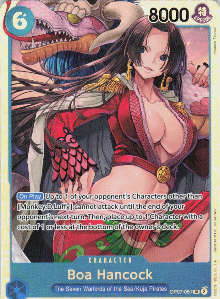One Piece - Boa Hancock OP07-051 - One Piece 500 Years in the Future #OP07-051 - Near Mint - Holofoil