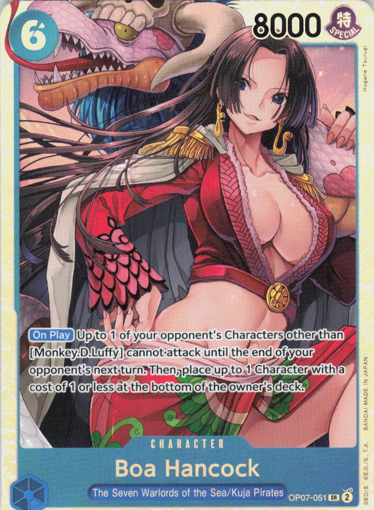One Piece - Boa Hancock OP07-051 - One Piece 500 Years in the Future #OP07-051 - Near Mint - Holofoil