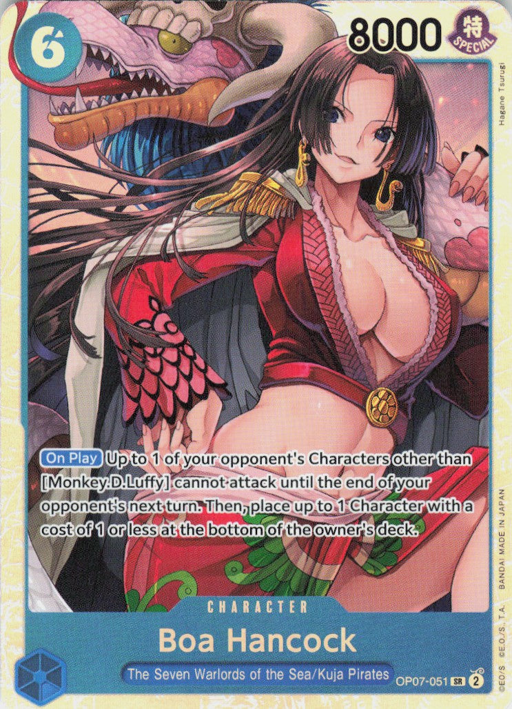 One Piece - Boa Hancock OP07-051 - One Piece 500 Years in the Future #OP07-051 - Near Mint - Holofoil