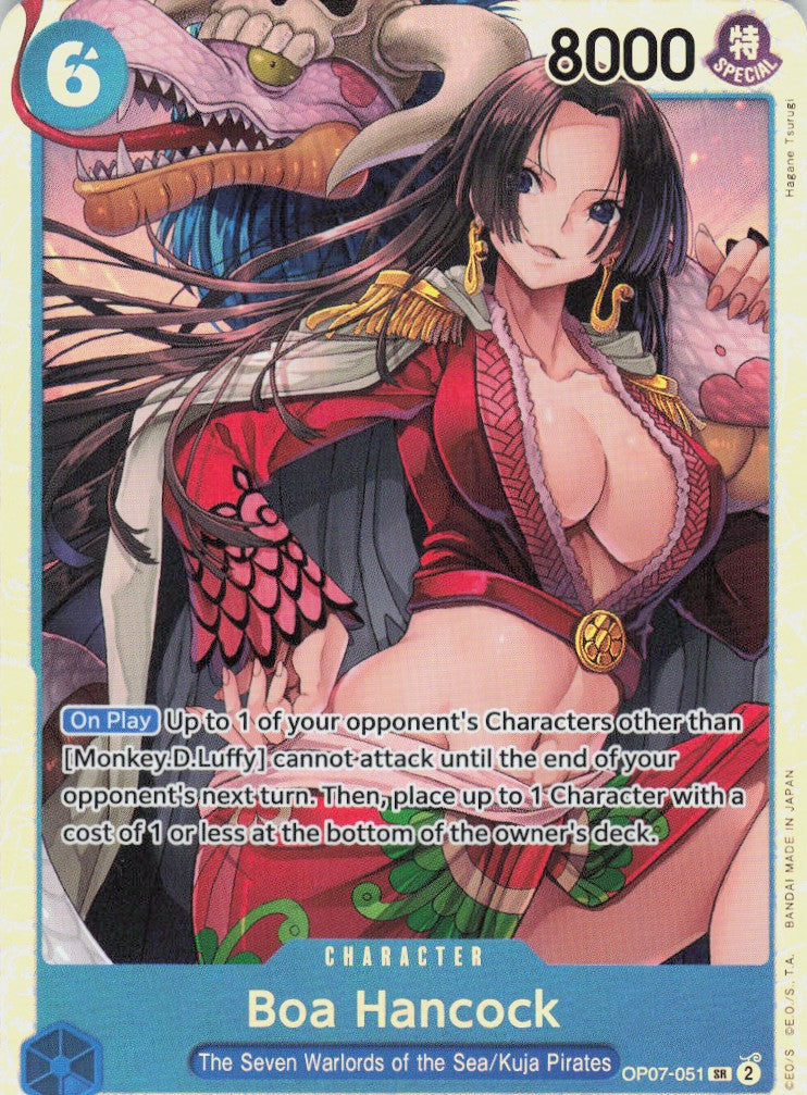 One Piece - Boa Hancock OP07-051 - One Piece 500 Years in the Future #OP07-051 - Near Mint - Holofoil