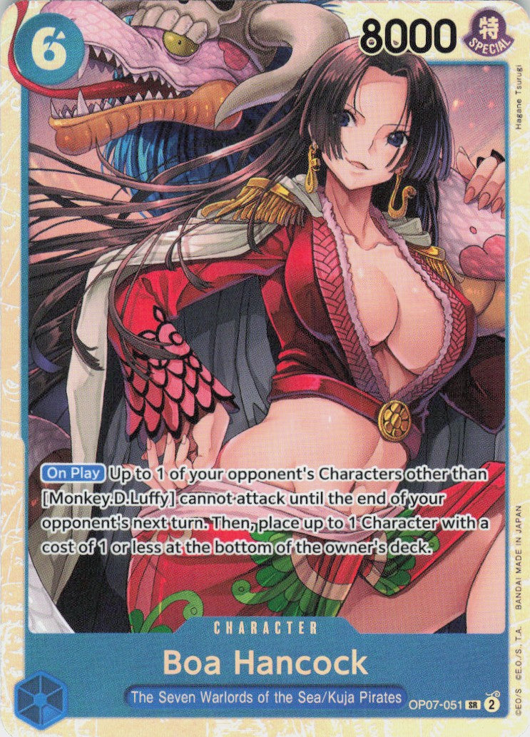 One Piece - Boa Hancock OP07-051 - One Piece 500 Years in the Future #OP07-051 - Near Mint - Holofoil