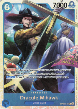Dracule Mihawk [Foil] OP09-048 #OP09-048 OP09 One Piece #OP09 Holofoil