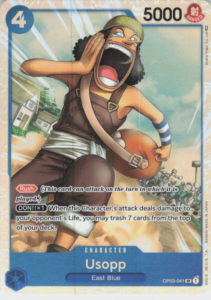 One Piece - Usopp OP03-041 - One Piece Pillars of Strength #OP03-041 - Near Mint - Standard / Non-SP