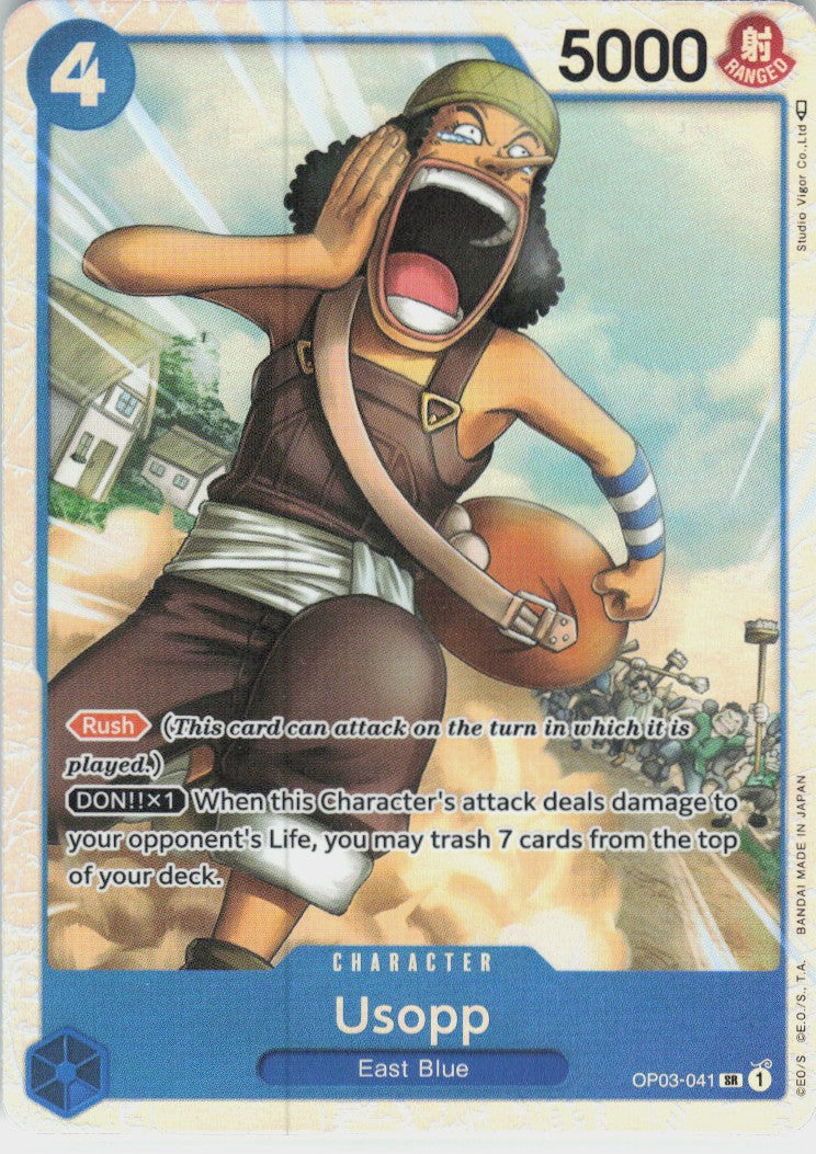 One Piece - Usopp OP03-041 - One Piece Pillars of Strength #OP03-041 - Near Mint - Standard / Non-SP