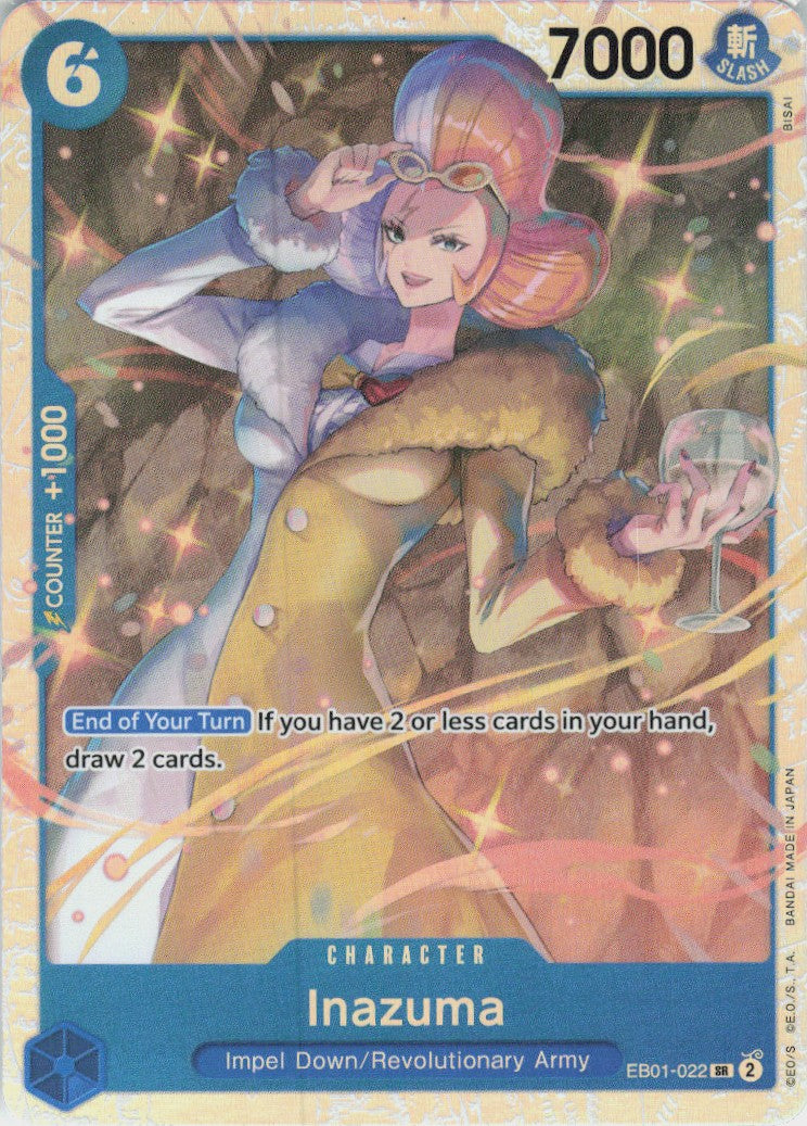 One Piece - Inazuma EB01-022 - One Piece Extra Booster Memorial Collection #EB01-022 - Near Mint - Standard / Non-SP