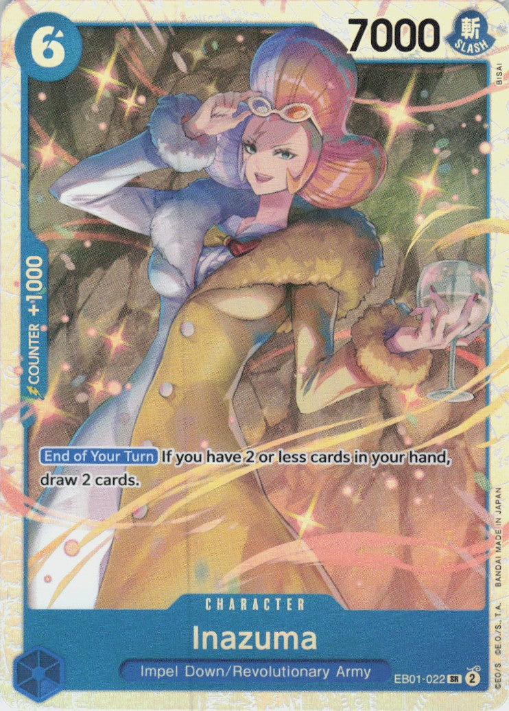 One Piece - Inazuma EB01-022 - One Piece Extra Booster Memorial Collection #EB01-022 - Near Mint - Standard / Non-SP