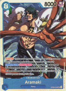 One Piece - Aramaki OP06-043 - One Piece Wings of the Captain #OP06-043 - Near Mint - Standard / Non-SP