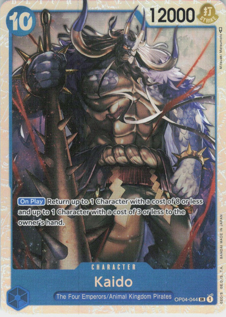 One Piece - Kaido OP04-044 - One Piece Kingdoms of Intrigue #OP04-044 - Near Mint - Standard / Non-SP