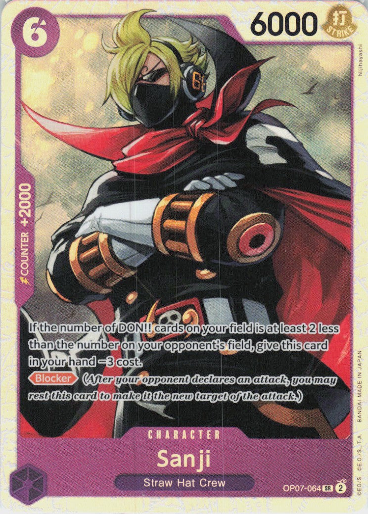 One Piece - Sanji OP07-064 - One Piece 500 Years in the Future #OP07-064 - Near Mint - Standard / Non-SP
