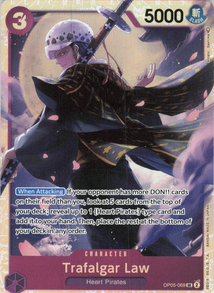 One Piece - Trafalgar Law OP05-069 - One Piece Awakening of the New Era #OP05-069 - Near Mint - Standard / Non-SP