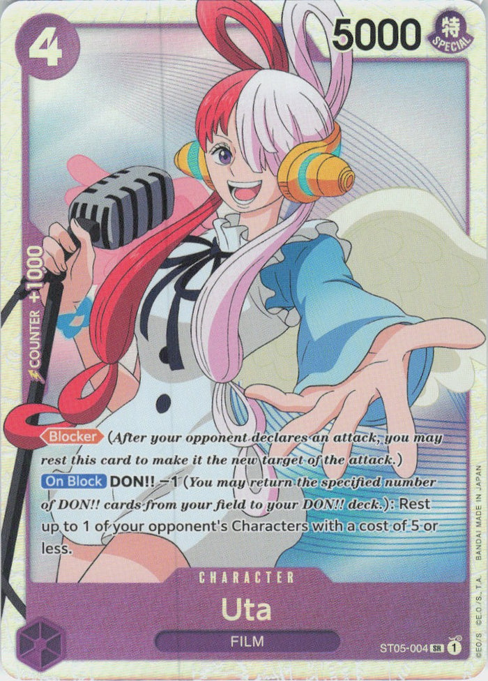 One Piece - Uta ST05-004 - One Piece Starter Deck 5: Film Edition #ST05-004 - Near Mint - Standard / Non-SP