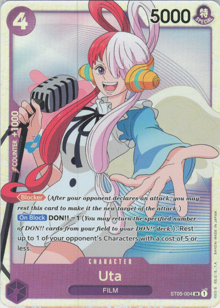 One Piece - Uta ST05-004 - One Piece Starter Deck 5: Film Edition #ST05-004 - Near Mint - Standard / Non-SP