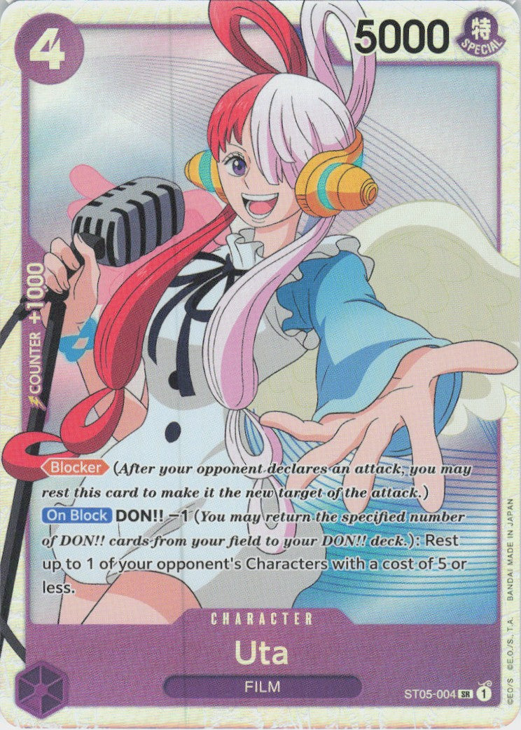 One Piece - Uta ST05-004 - One Piece Starter Deck 5: Film Edition #ST05-004 - Near Mint - Standard / Non-SP