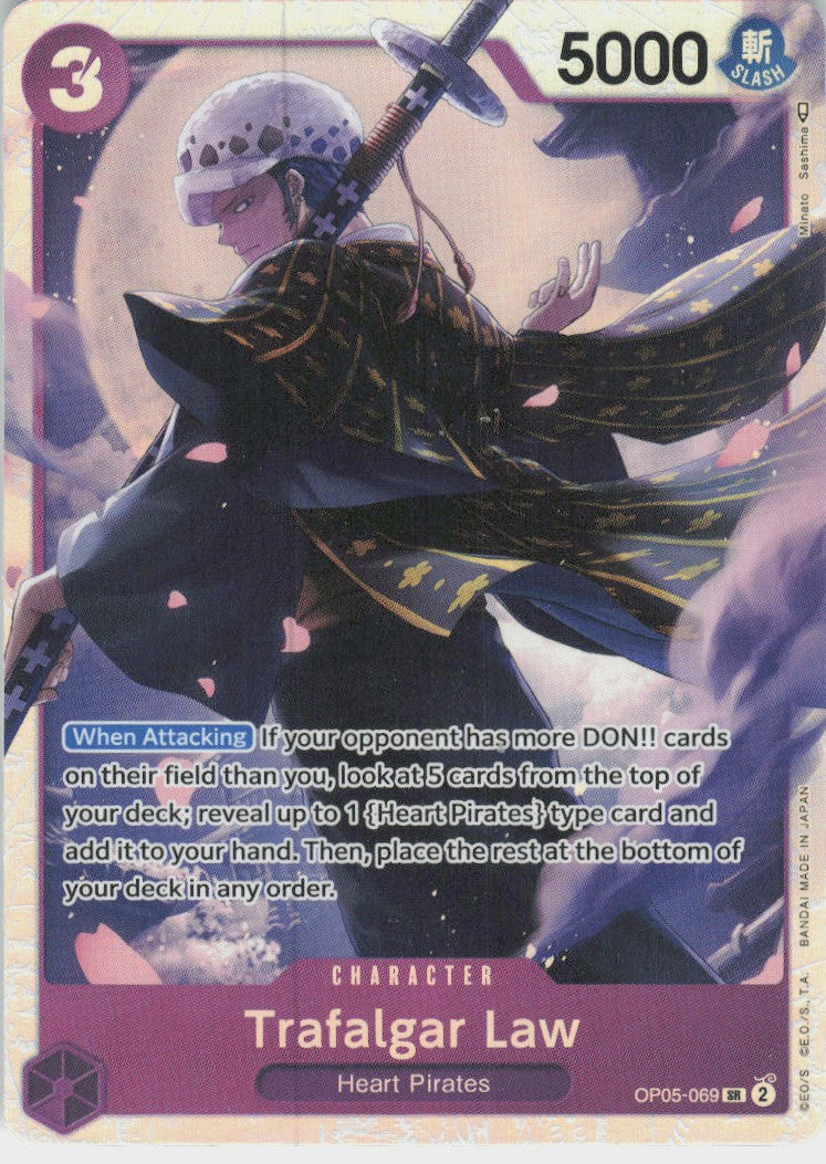 One Piece - Trafalgar Law OP05-069 - One Piece Awakening of the New Era #OP05-069 - Near Mint - Standard / Non-SP
