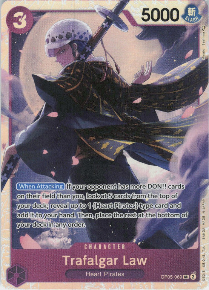 One Piece - Trafalgar Law OP05-069 - One Piece Awakening of the New Era #OP05-069 - Near Mint - Standard / Non-SP