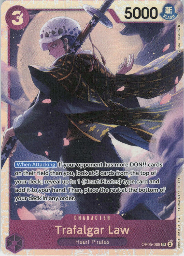 One Piece - Trafalgar Law OP05-069 - One Piece Awakening of the New Era #OP05-069 - Near Mint - Standard / Non-SP