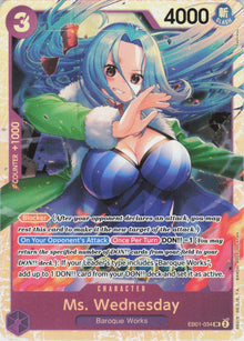 One Piece - Ms. Wednesday EB01-034 - One Piece Extra Booster Memorial Collection #EB01-034/2 - Near Mint - Standard / Non-SP