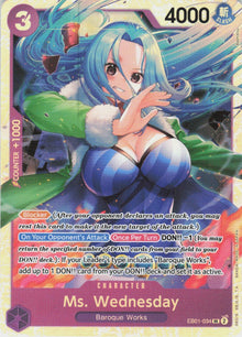 One Piece - Ms. Wednesday EB01-034 - One Piece Extra Booster Memorial Collection #EB01-034 - Near Mint - Standard / Non-SP