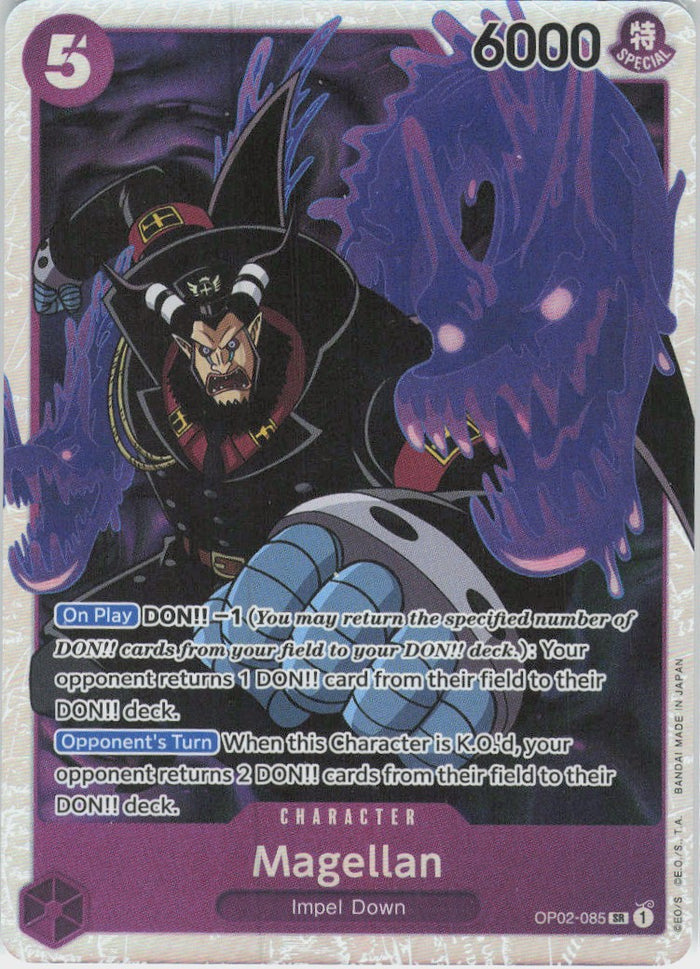 One Piece - Magellan OP02-085 - One Piece Paramount War #OP02-085 - Near Mint - Standard / Non-SP