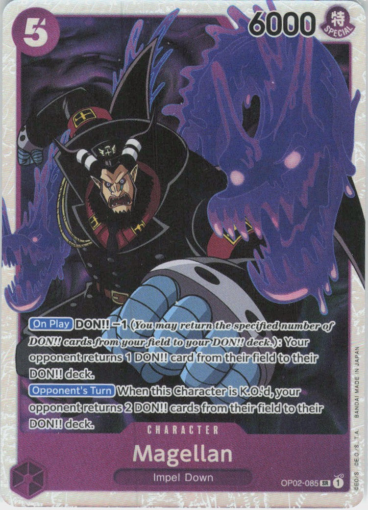 One Piece - Magellan OP02-085 - One Piece Paramount War #OP02-085 - Near Mint - Standard / Non-SP