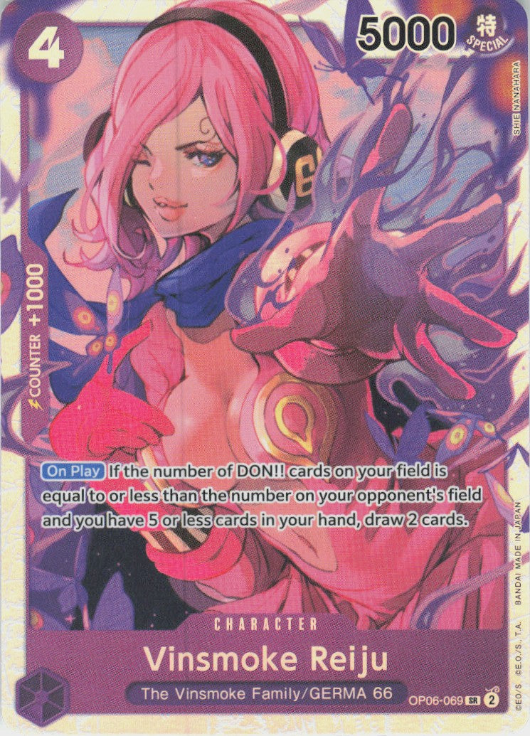 One Piece - Vinsmoke Reiju OP06-069 - One Piece Wings of the Captain #OP06-069 - Near Mint - Standard / Non-SP