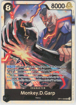Monkey.D.Garp #OP11-095 A Fist of Divine Speed One #OP11 Standard / Non-SP