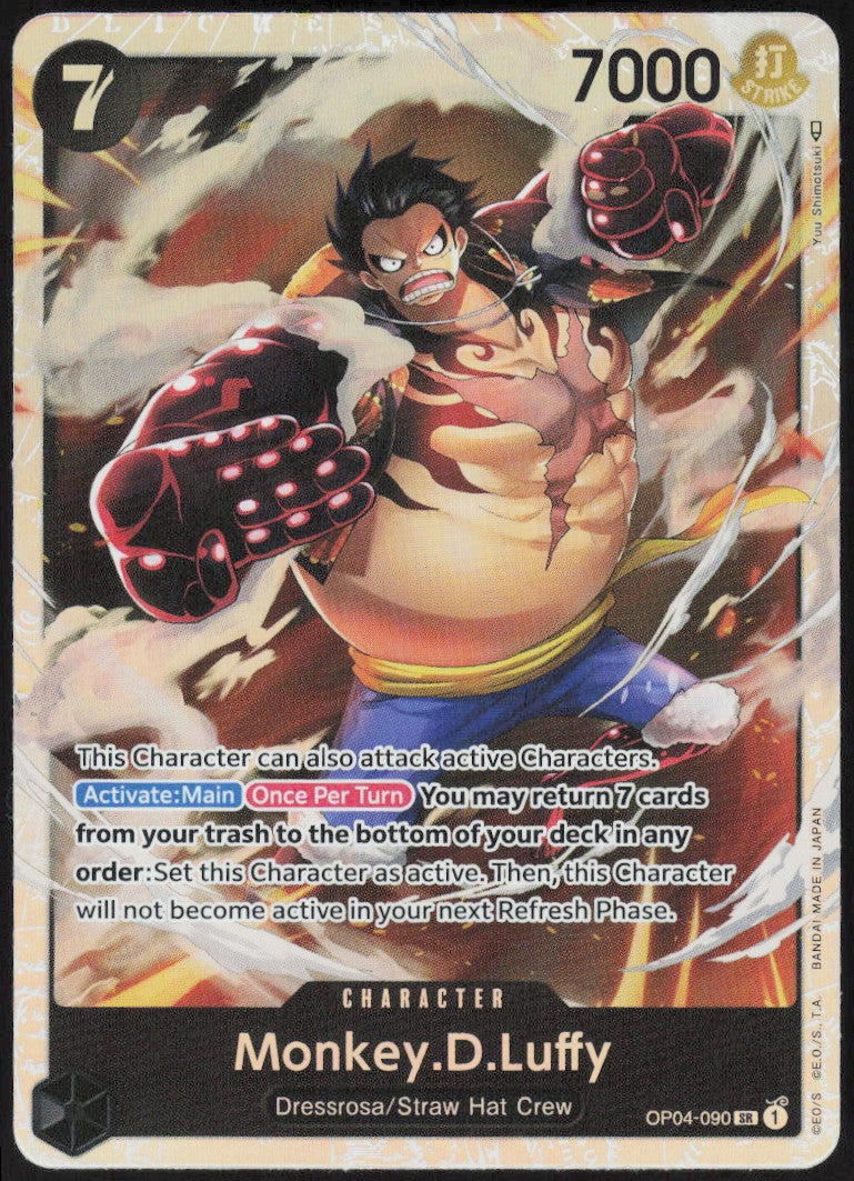 Monkey.D.Luffy #OP04-090