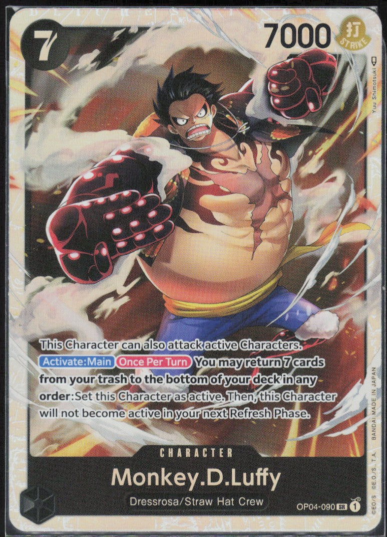 Monkey.D.Luffy #OP04-090