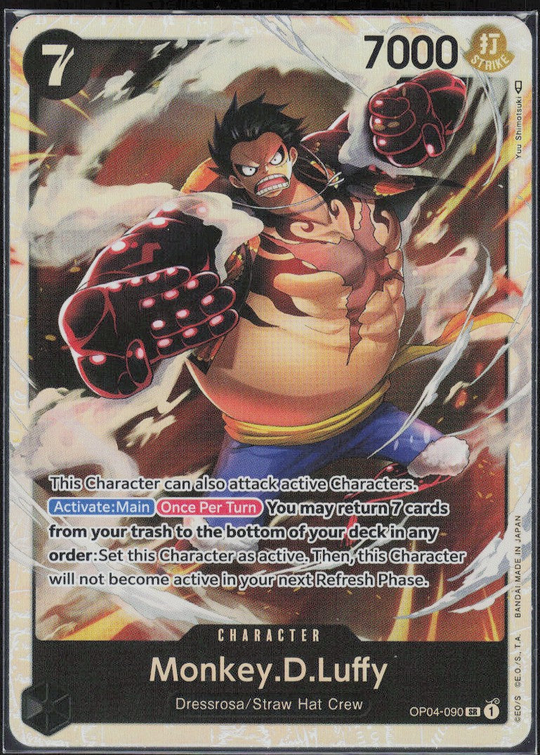 Monkey.D.Luffy #OP04-090