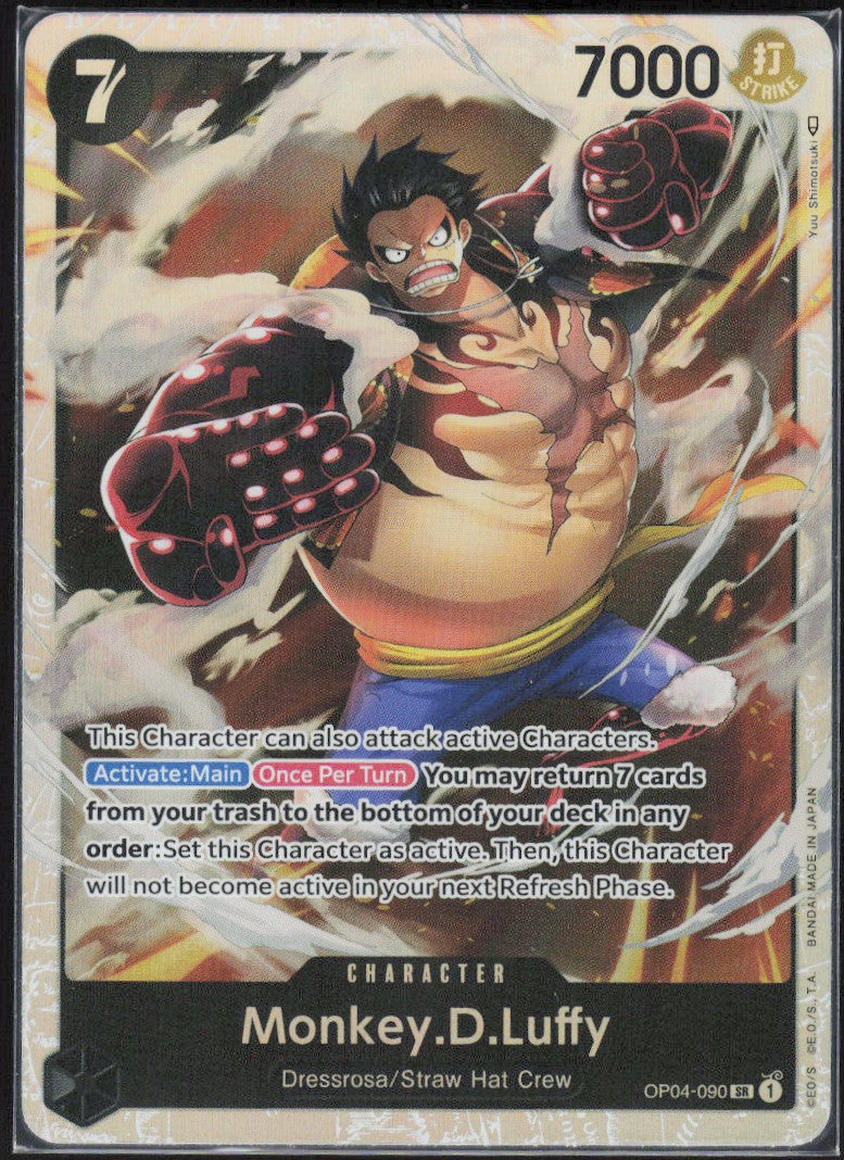 Monkey.D.Luffy #OP04-090