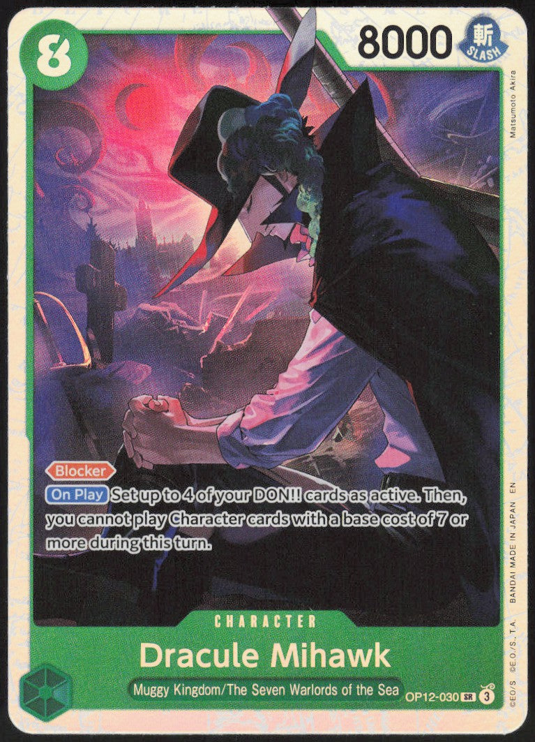 Dracule Mihawk #OP12-030