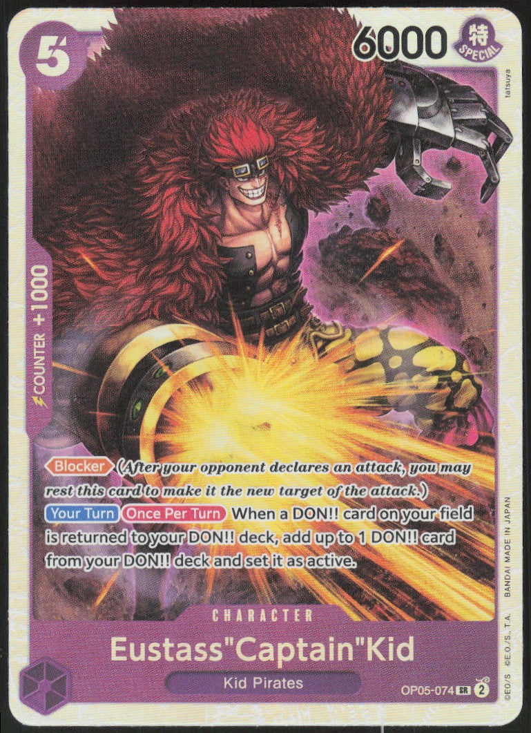 Eustass"Captain"Kid #OP05-074