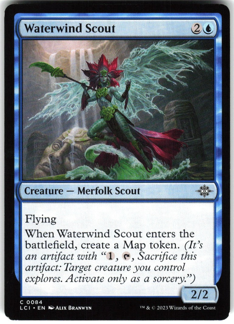 Waterwind Scout #84 The Lost Caverns of Ixalan MTG Non-Foil English