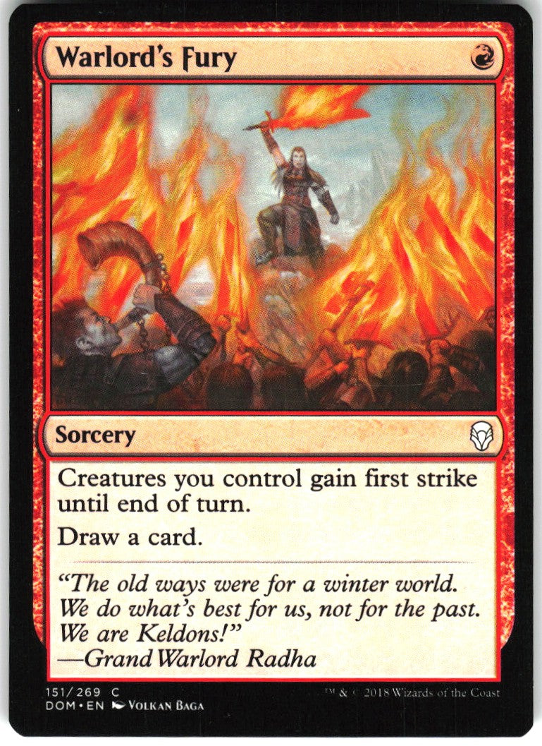 Warlord's Fury #151 NM
