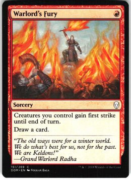 Warlord's Fury #151 NM